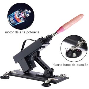SexMachine - Maquina de sexo con dildo vibrador.