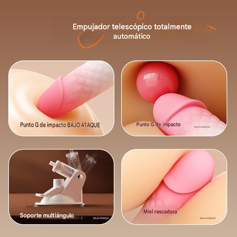 Dildo Vibrador Telescopico, SexMachine, Mando APP. - Imagen 5