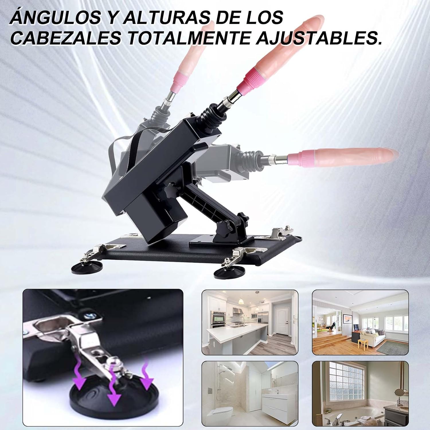 SexMachine - Maquina de sexo con dildo vibrador. - Imagen 3