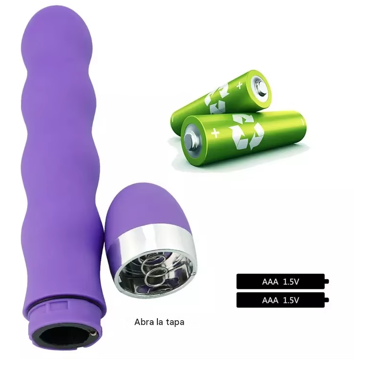 Vibrador Tipo Varita Bolitas 18Cm - Imagen 3