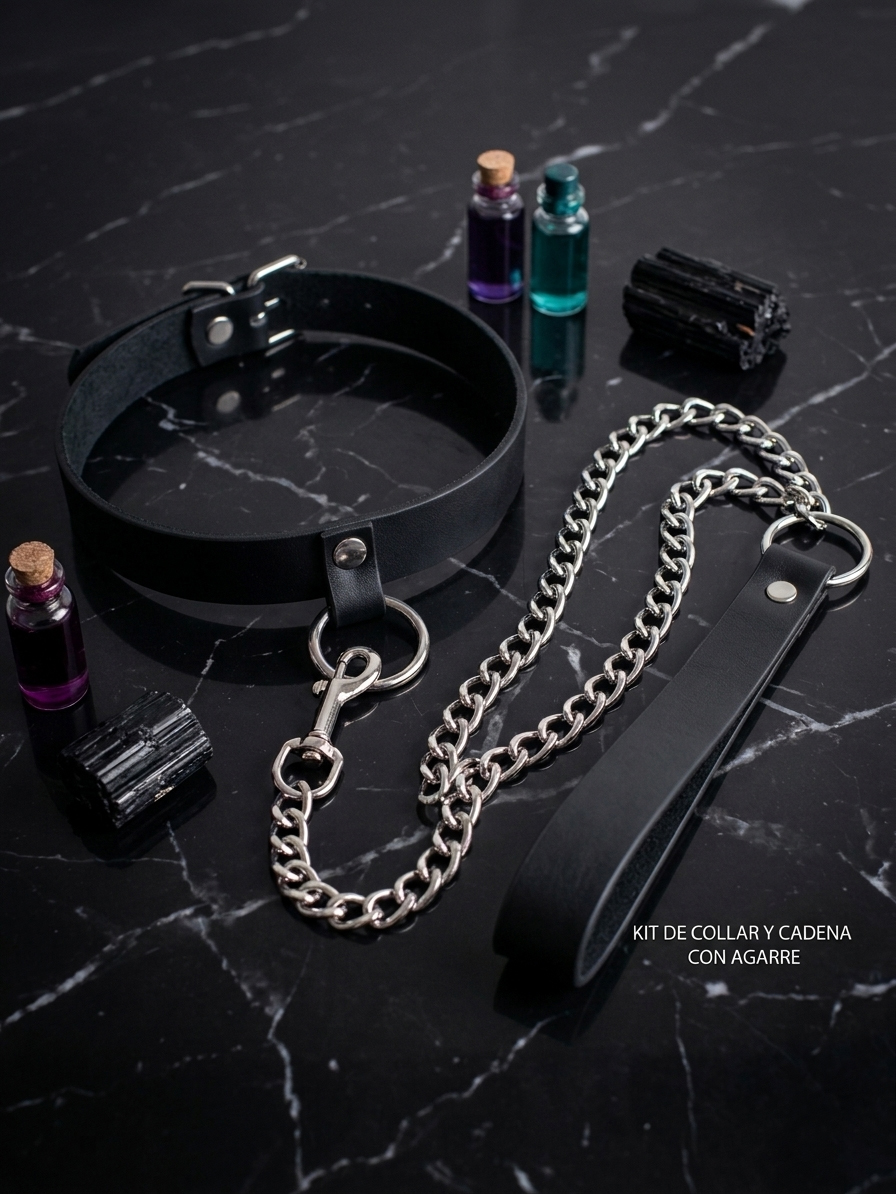 Cadena Con Collar. BDSM