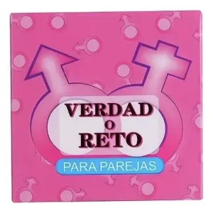 Juego de Cartas Verdad o Reto para parejas.