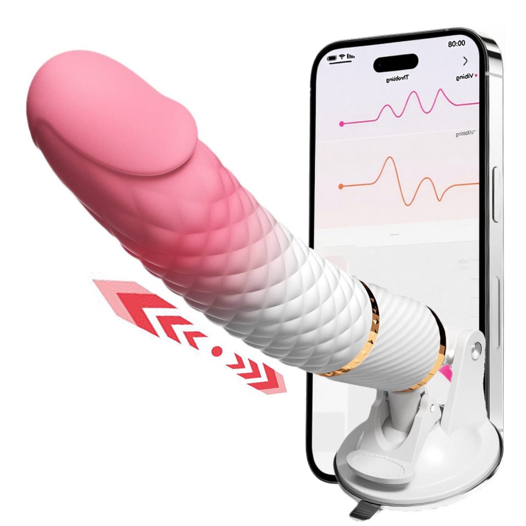 Dildo Vibrador Telescopico, SexMachine, Mando APP.