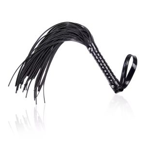 Latigo de 44 Cm. Cuero. Bondage. (BDSM)