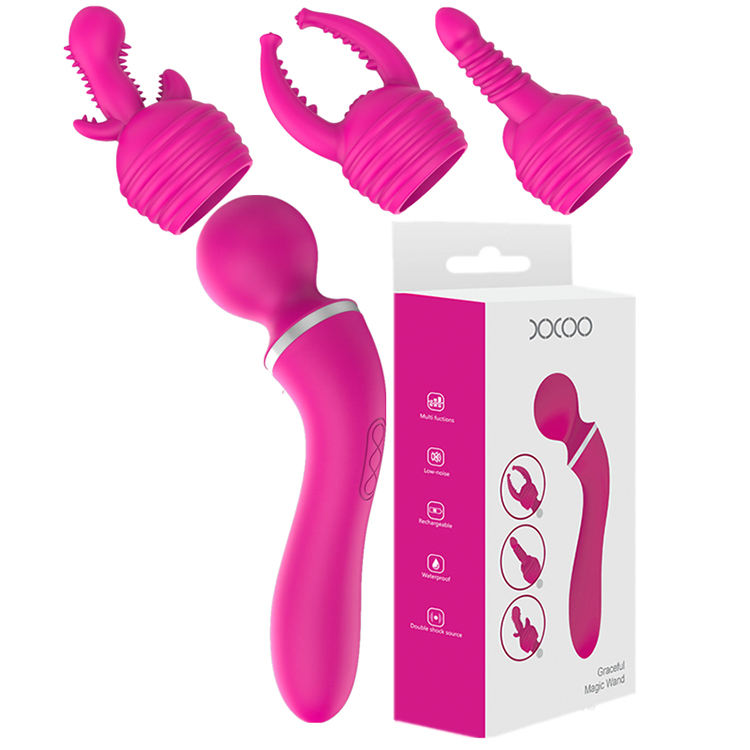 Vibrador Punta Intercambiable 19Cm - Imagen 5