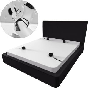 BDSM Amarre de cama, Sado. Esposas de cama.