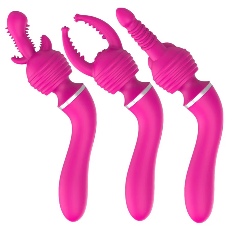 Vibrador Punta Intercambiable 19Cm - Imagen 3