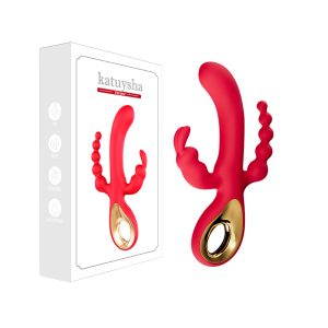 Vibrador Triple Punto Recargable 20cm