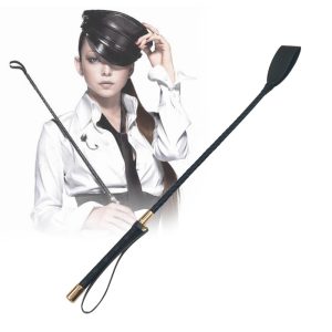 Fuete de cuero BDSM. 60Cm.