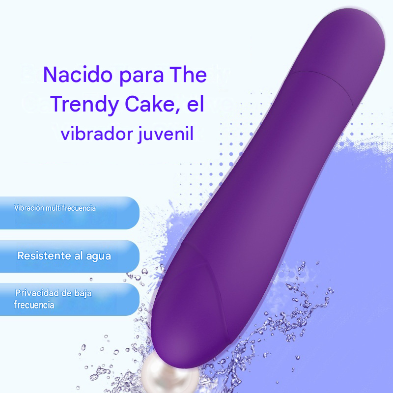 Vibrador Tipo Varita Lisa Multi Frecuencia. - Imagen 4