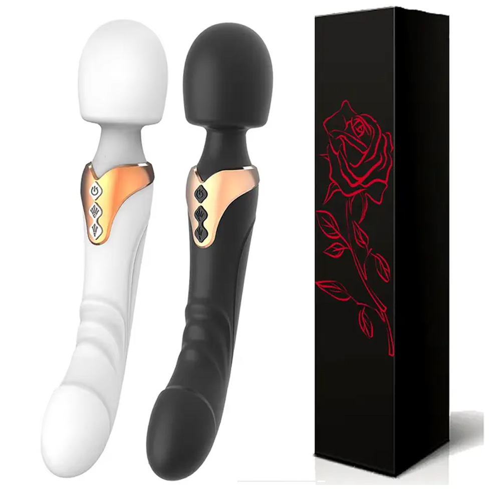 Vibrador Tipo Micrófono Doble Punta 25Cm