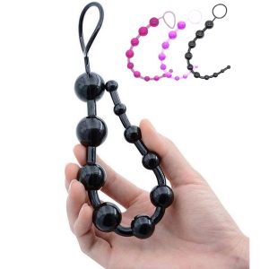 Rosario Plug Anal De Silicona, Bolas Chinas, Dilatadores.