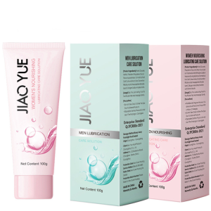Lubricante Jiaoyue con ácido hialurónico de molécula pequeña para nutrir las partes íntimas de hombres y mujeres